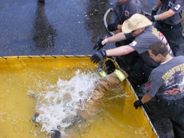 Morgan Getting Dunked
